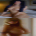 Close horny girls face